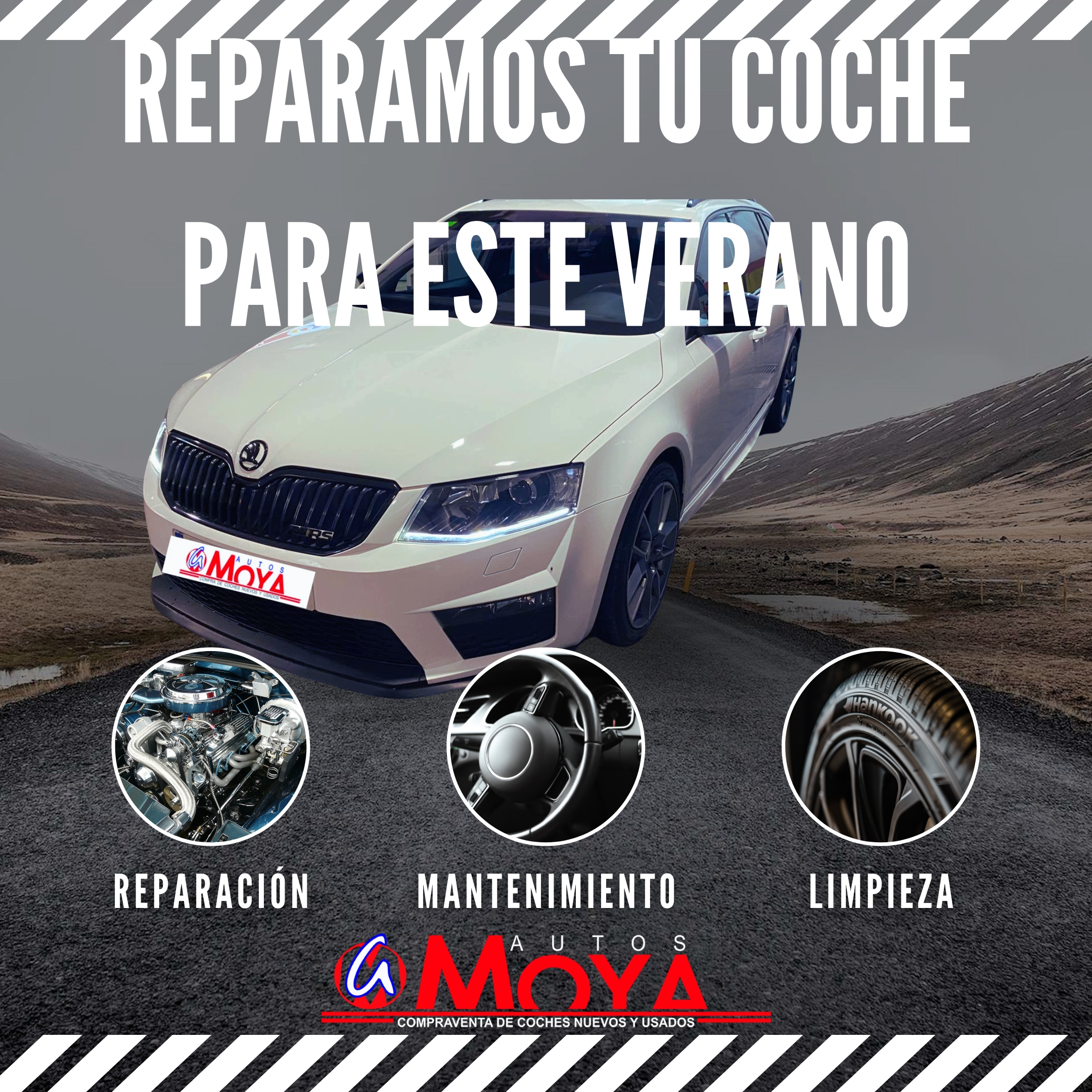 ¡Prepárate para un verano sin preocupaciones con Autos Moya y Talleres Autos Moya! ☀️